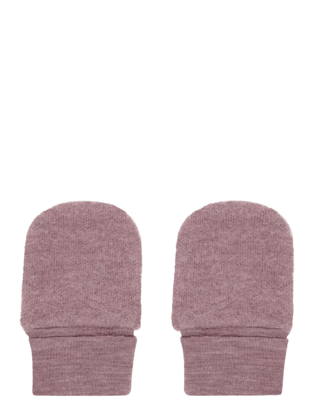 Soft Wool Mittens - GRAPE SHAKE - 90
