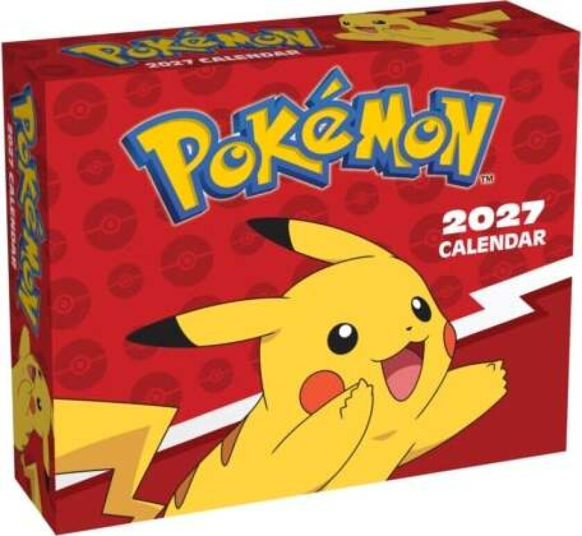Pokemon 2027 Day-to-Day Calendar av Pokemon