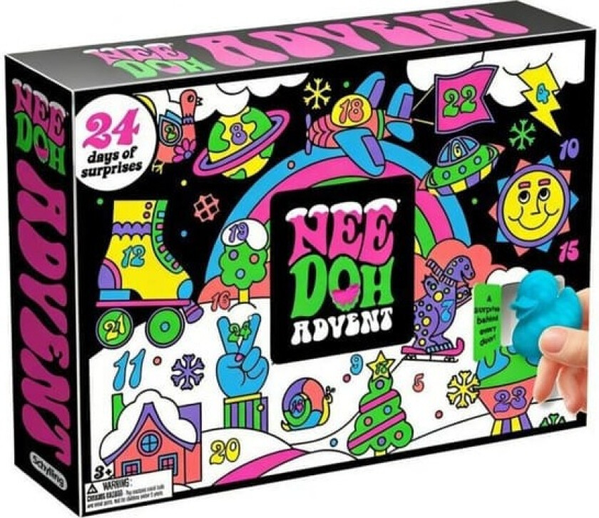2026 Nye jule- og Halloween-design Nedtellingskalender Blindboksleker Barnas kreative klipskalender 24-dagers overraskelsesprogram