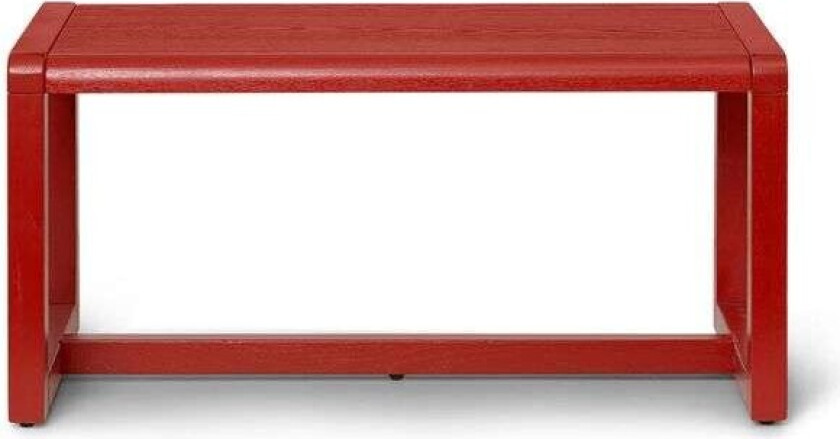 Little Architecht Bench benk Poppy red