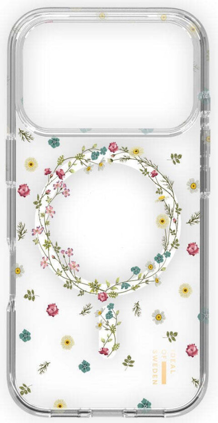 iPhone 18 Pro Max / 17 Pro Max iDeal Of Sweden Clear Deksel - MagSafe Kompatibel - Petite Floral