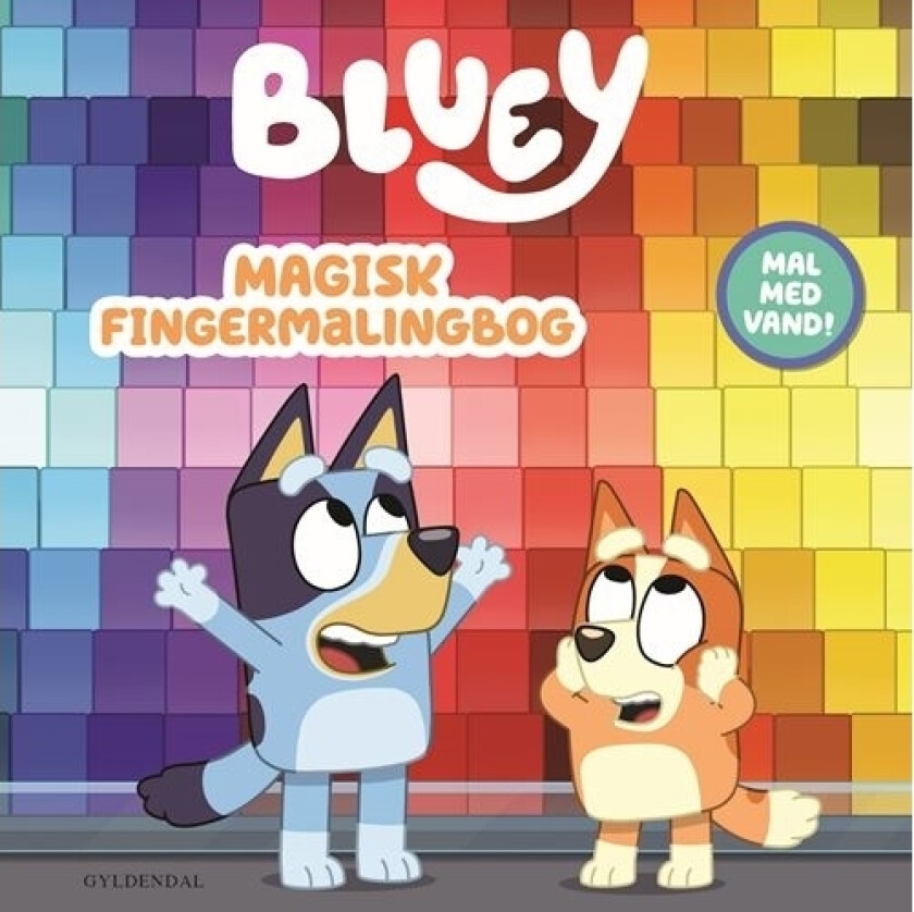 Bluey - Magisk fingermalingbog. Mal med vand | Ludo Studio Pty Ltd