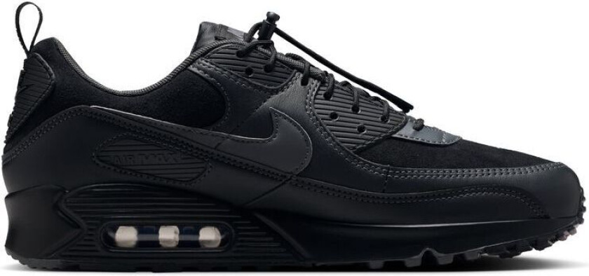 Sneaker Air Max 90 - Svart/Grå, størrelse 43