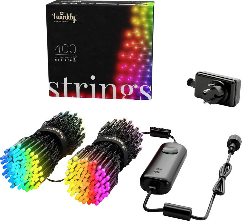 - Lightstrings 400 LED'S RGB Multiple Color