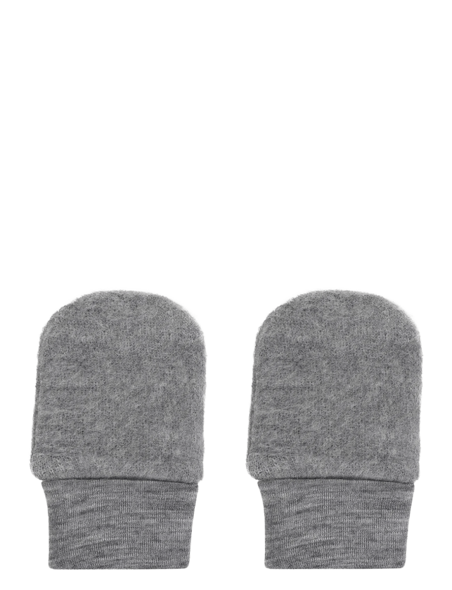 Soft Wool Mittens - QUIET SHADE - 80
