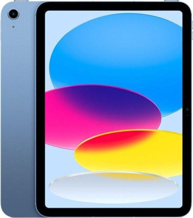 10.9-inch iPad Wi-Fi + Cellular - 10. generasjon - tablet - 64 GB - 10.9" IPS (2360 x 1640) - 3G, 4G, 5G - LTE - blå