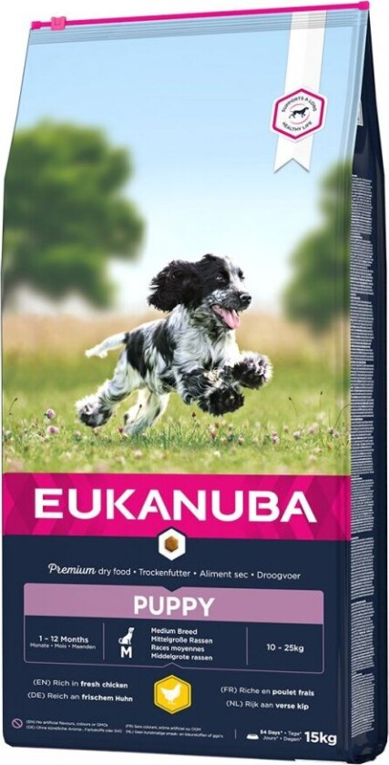 Eukanuba Puppy Medium Breed (15 kg)