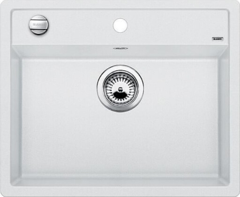 Dalago 6-F MX kjøkkenvask, 60,5x50 cm, hvit