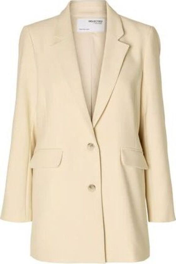 Rita Ls Relaxed Blazer - Birch 40