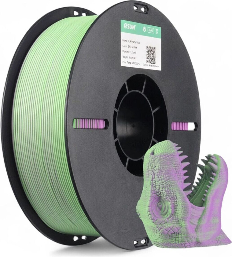 eSun Pla-Matte Dual Green Pink