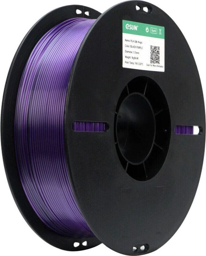 eSun Pla-Silk Magic Black Purple