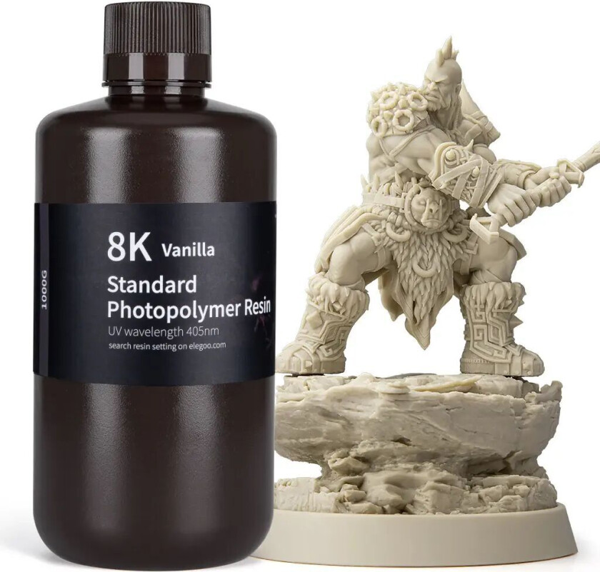 Standard 8k Resin 1kg Space Grey