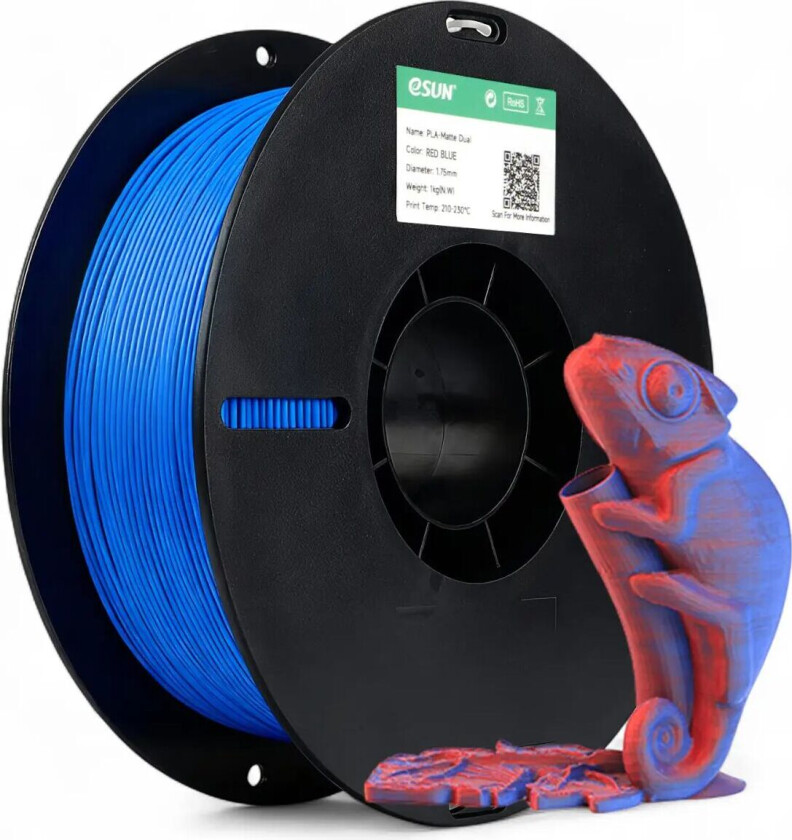 eSun Pla-Matte Dual Red Blue