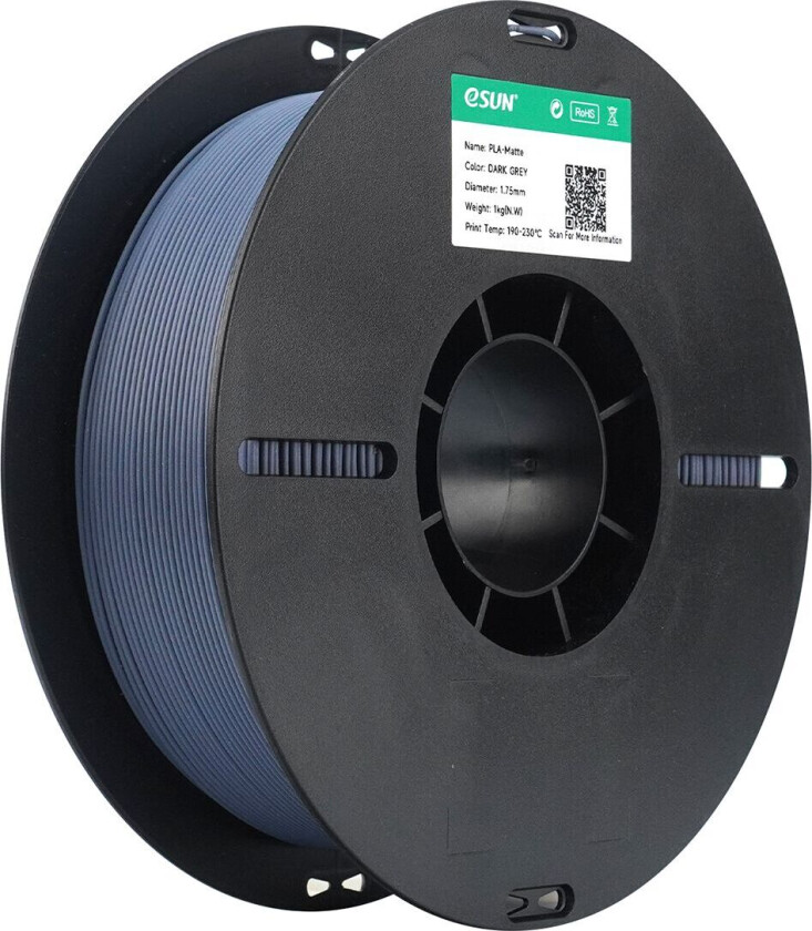 eSun Pla Matte Dark Grey