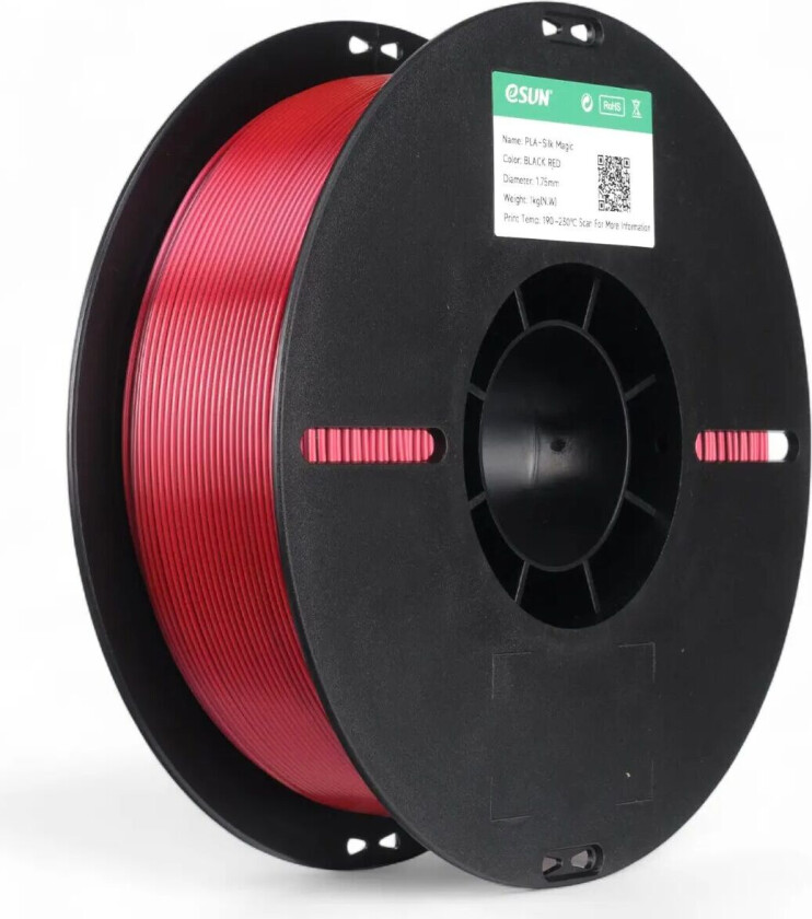 eSun Pla-Silk Magic Black Red