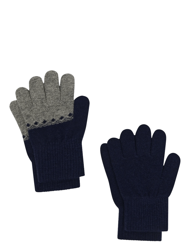 Magic Gloves 2-Pack - NAVY - 3\6Y