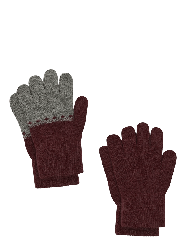 Magic Gloves 2-Pack - ROSE BROWN - 7\12Y