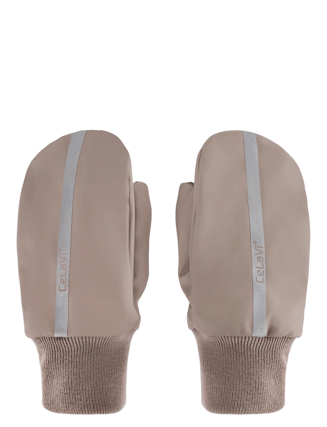 Pu Padded Mittens - FUNGI - 4-6Y