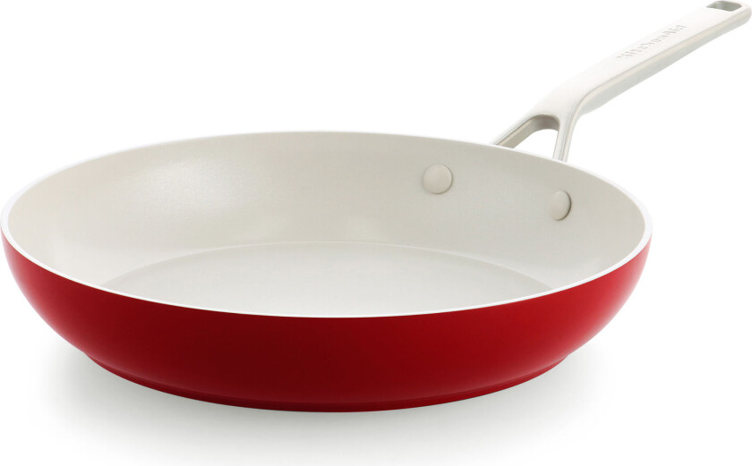 Advanced Hard Anodized stekepanne 28 cm, empire red