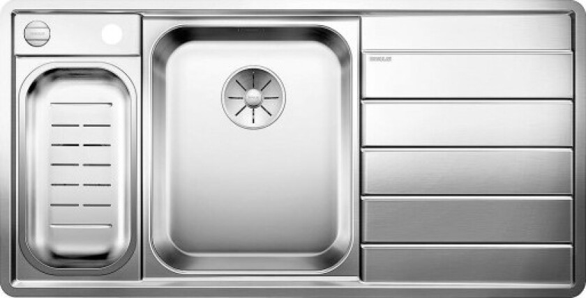 Bilde av Axis III 6S-IF MXI kjøkkenvask, 100x51 cm, rustfritt stål