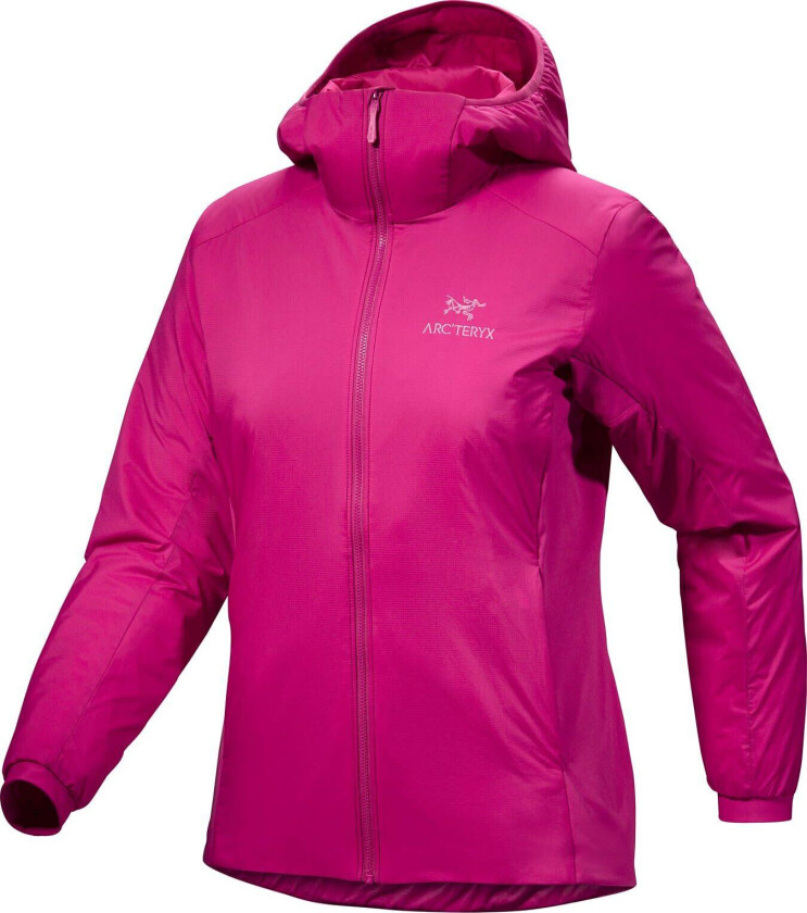 Women's Atom Hoody S, Amaranthus