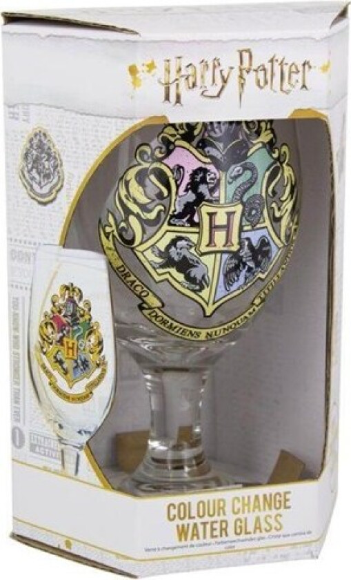 Bilde av Hogwarts Colour Change Water Glass V2