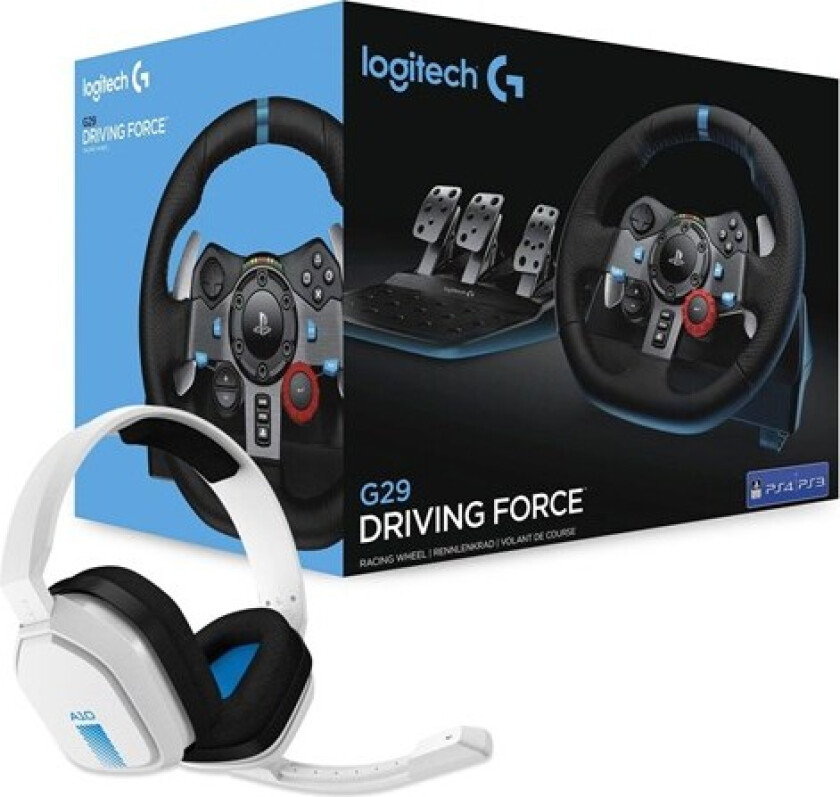 - G29 Driving Force PS3/PS4/PS5 + Astro A10-pakken