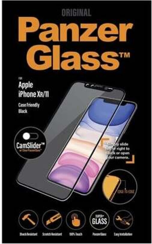 CamSlider Screen Protector Apple iPhone 11 | XR | Edge-to-Edge