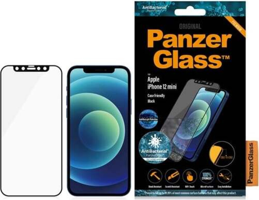 Anti-blue light Screen Protector Apple iPhone 12 Mini | Edge-to-Edge