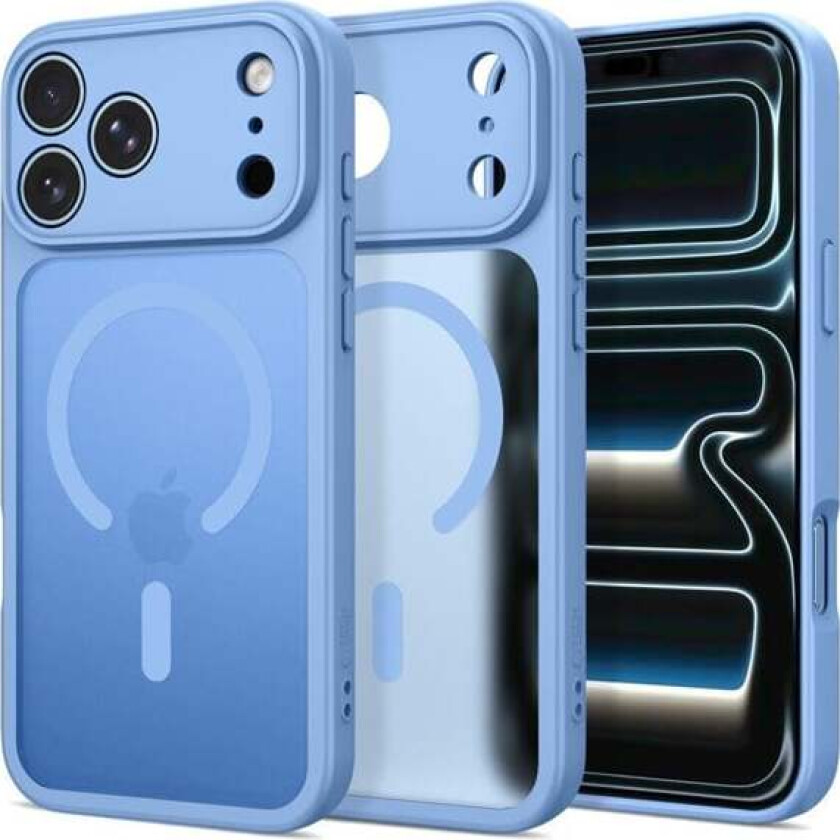 BasicMag MagSafe Case for iPhone 17 Pro Max / 18 Pro Max - Light Blue Matte