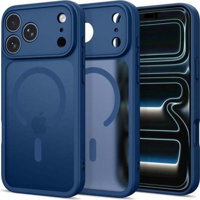 BasicMag MagSafe Case for iPhone 17 Pro / 18 Pro - Dark Blue Matte