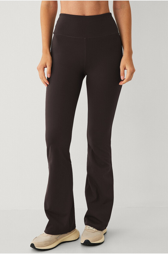 Treningstights Flare Soft - Brun