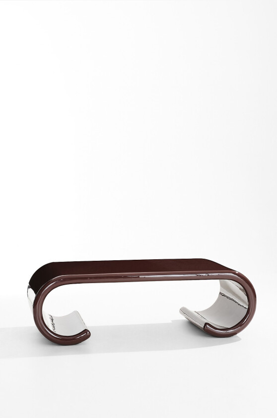 Colby Sofabord i glassfiber - Brun