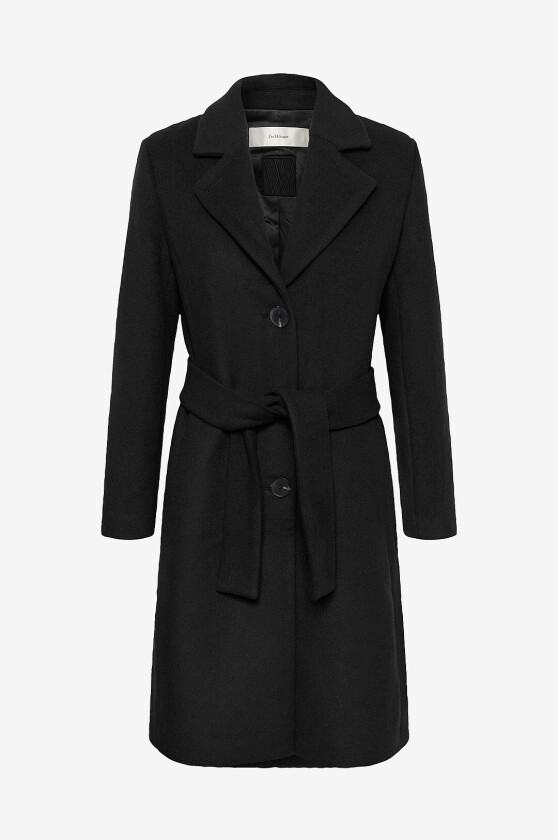 Ullkåpe Zorahiw Classic Coat - Svart