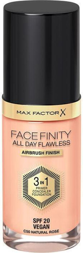 Facefinity All Day Flawless 3-In-1 Foundation #50 Natu