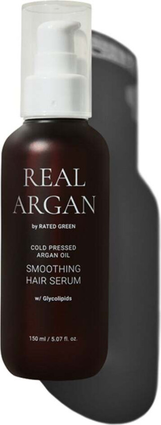 Real Argan Cold Pressed Argan Oil Smoothing Hair Serum, 150 ml  Hårolje