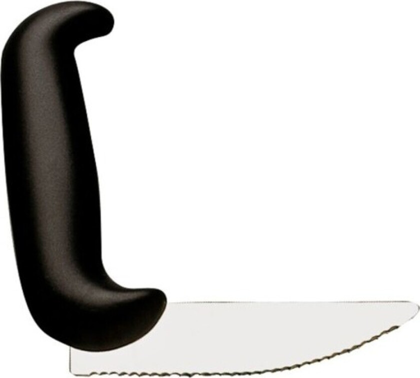 Relieve vinklet smørkniv