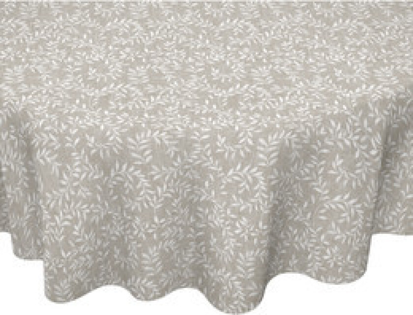 Voksduk rund Small leaf ø 140 cm