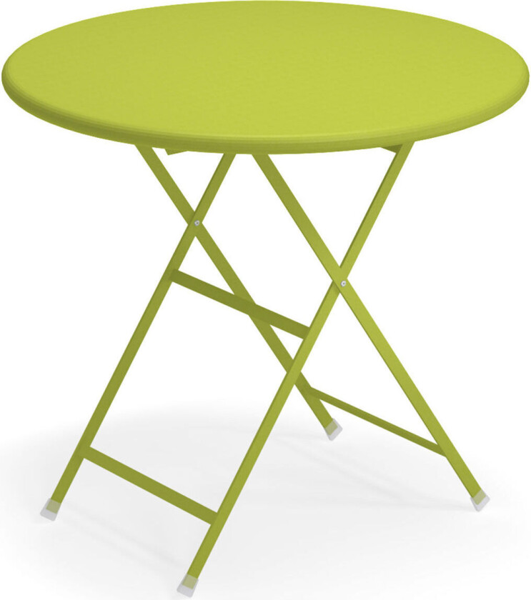 EMU Arc En Ciel Folding Round Table, Green