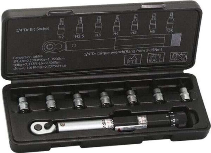 Xlc To-S41 3-15 Nm Momentnøkkel