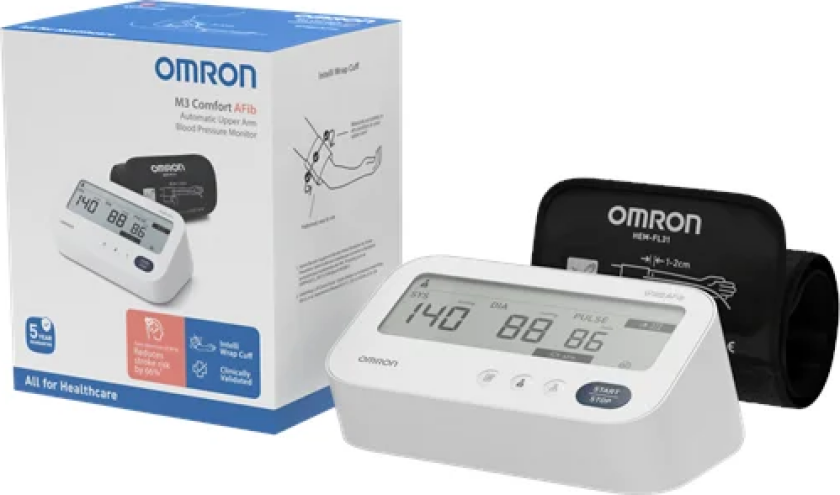M3 Comfort AFib blood pressure monitor
