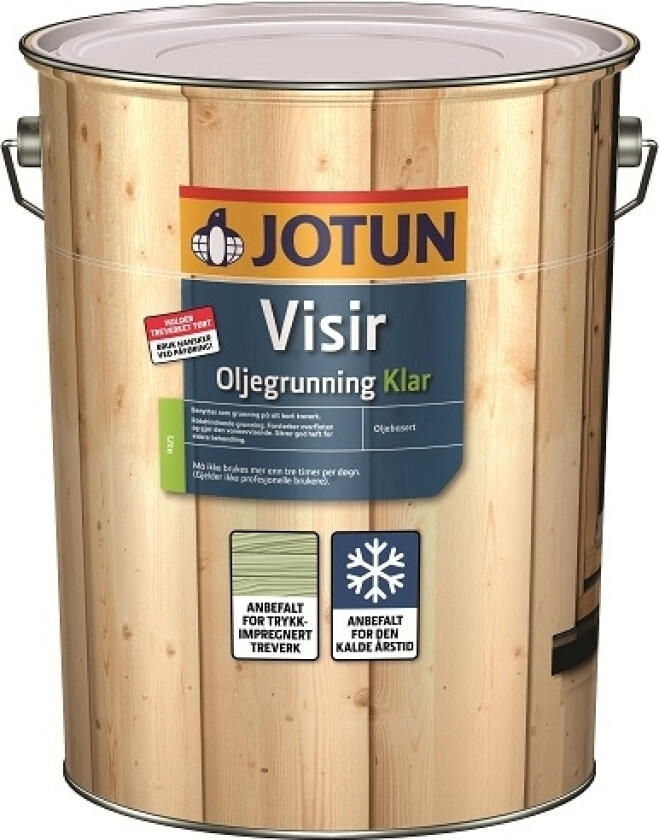 VISIR OLJEGRUNNING KLAR 10L