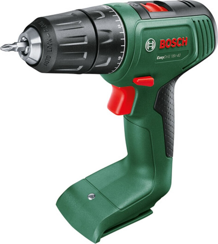 EasyDrill 18V-40 - Drill/driver - trådløs - 2 hastigheter - nøkkelfri borhylse 13 mm - 40 N·m - uten batteri - 18 V - Uten batteri og opplader