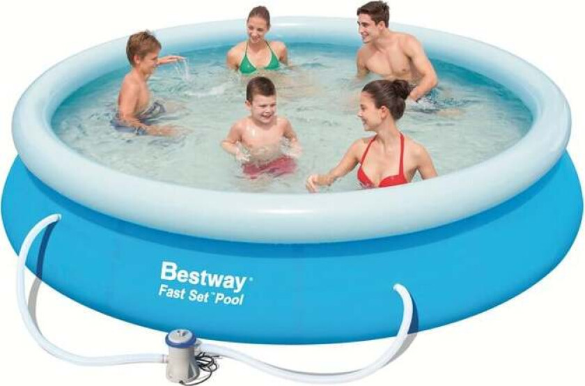 - Fast set Pool 366x76cm with pump (57274)