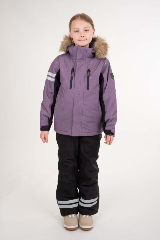 Colden Vinterjakke, Lavender, 140 - Vinterjakker - Polyester,Elastan