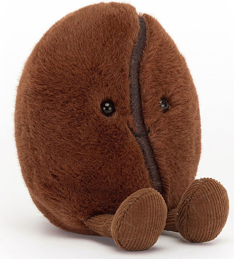 Kosedyr - 13x8 cm - Amuseable Kaffebønne - - OneSize - Kosedyr