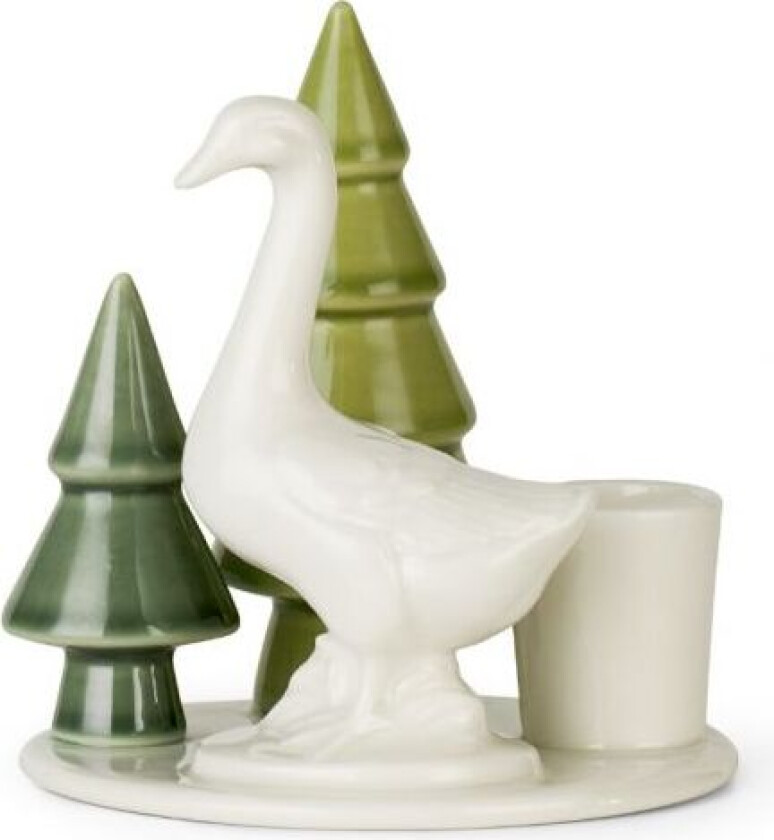 - Winter Stories Candleholder - Goose (91350)