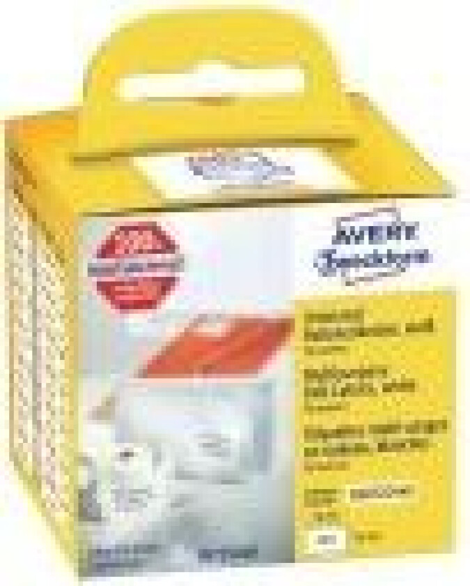 Zweckform - Papir - permanet adhesiv - hvit - 54 x 70 mm 320 etikett(er) (1 rull(er) x 320) merkelapper