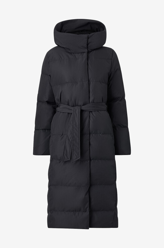 Pufferjakke Onldagmar Puffer Belt Down - Svart