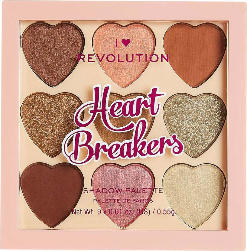 I Heart Heartbreakers Majestic Eyeshadow Palette, Øyenskygge